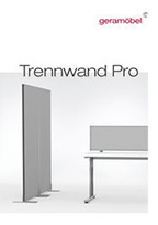 Geramöbel Trennwand Pro 2016 Produktlinien